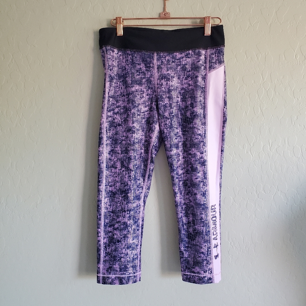 Under‎ Armour Leggings Medium Purple Capri